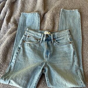 Madewell Light Blue perfect vintage Jean